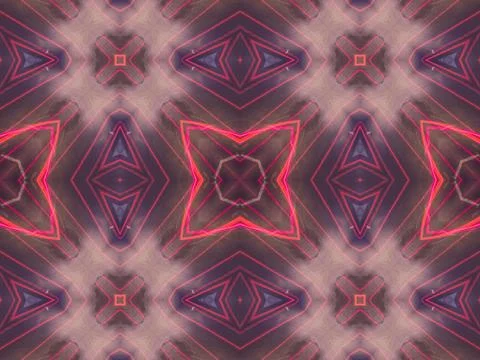 Ethnic pattern. Abstract kaleidoscope Illustration