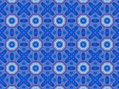 Ethnic pattern. Abstract kaleidoscope Illustration