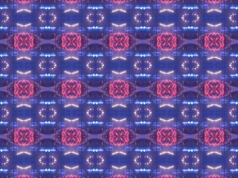 Ethnic pattern. Abstract kaleidoscope Stock-Illustration