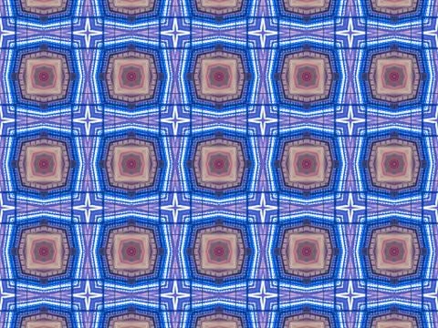 Ethnic pattern. Abstract kaleidoscope Illustration