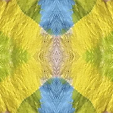 Ethnic pattern. Boho seamless print. Watercolour brown paper. Illustrazione stock