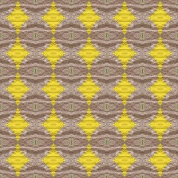 Ethnic pattern. Boho seamless print. Watercolour brown paper. Stock Illustration