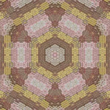 Ethnic pattern design for traditional textile print Stock Illustration
