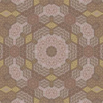 Ethnic pattern design for traditional textile print 스톡 일러스트
