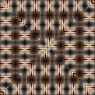 Ethnic pattern design for traditional textile print Stock Illustration