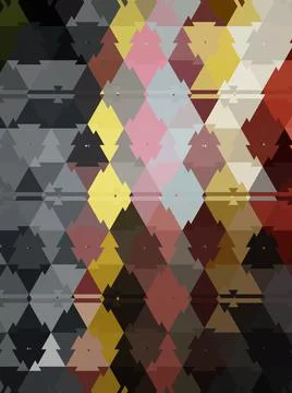 Ethnic pattern design for traditional textile print Illustrazione stock