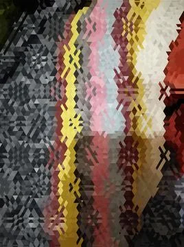 Ethnic pattern design for traditional textile print Stock Illustration