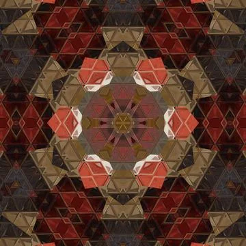 Ethnic pattern design for traditional textile print Illustrazione stock