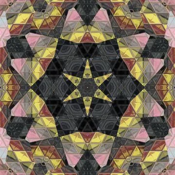 Ethnic pattern design for traditional textile print Stock Illustration