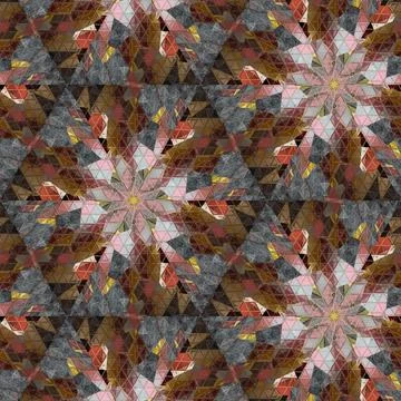 Ethnic pattern design for traditional textile print 스톡 일러스트