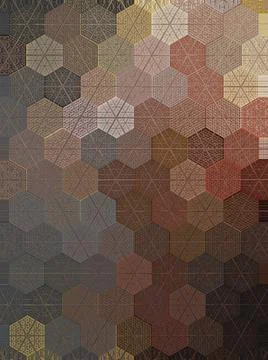 Ethnic pattern design for traditional textile print Illustrazione stock