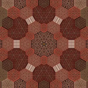 Ethnic pattern design for traditional textile print Illustrazione stock