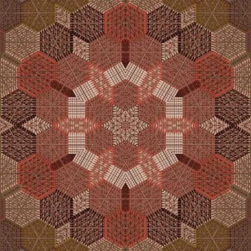 Ethnic pattern design for traditional textile print Stock Illustration