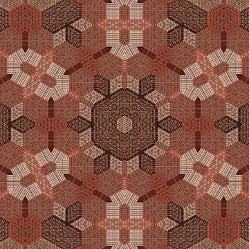 Ethnic pattern design for traditional textile print Illustrazione stock