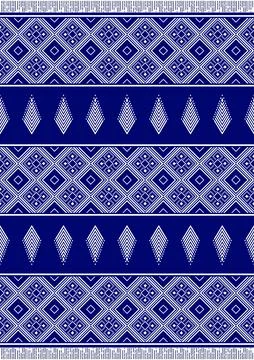 Ethnic Pattern Geometric Print Stock Illustration