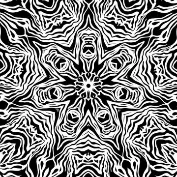 Ethnic pattern Stock Illustration