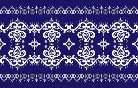 Ethnic pattern. indigenous pattern. Indian design for indigenous style, fab.. Stockillustratie
