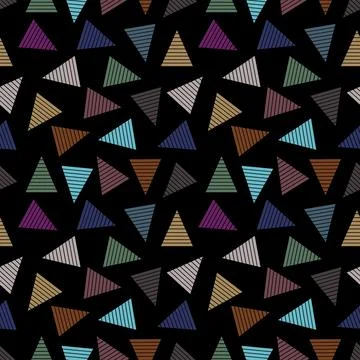 Ethnic pattern seamless ,geometric ethnic pattern ,Tribal geometric Stock Illustration
