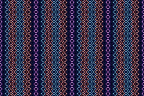 Ethnic pattern seamless geometric,Aztec embroidery border seamless patterns 스톡 일러스트
