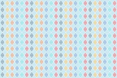 Ethnic pattern seamless geometric,Aztec embroidery border seamless patterns 스톡 일러스트