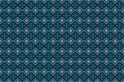 Ethnic pattern seamless geometric,Aztec embroidery border seamless patterns Stock Illustration