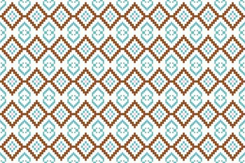 Ethnic pattern seamless geometric,Aztec embroidery border seamless patterns Illustrazione stock
