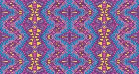 Ethnic pattern styles art background Stock Illustration