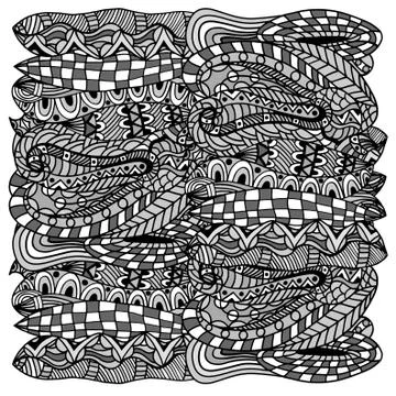 Ethnic pattern vector illustration Stock Illustration