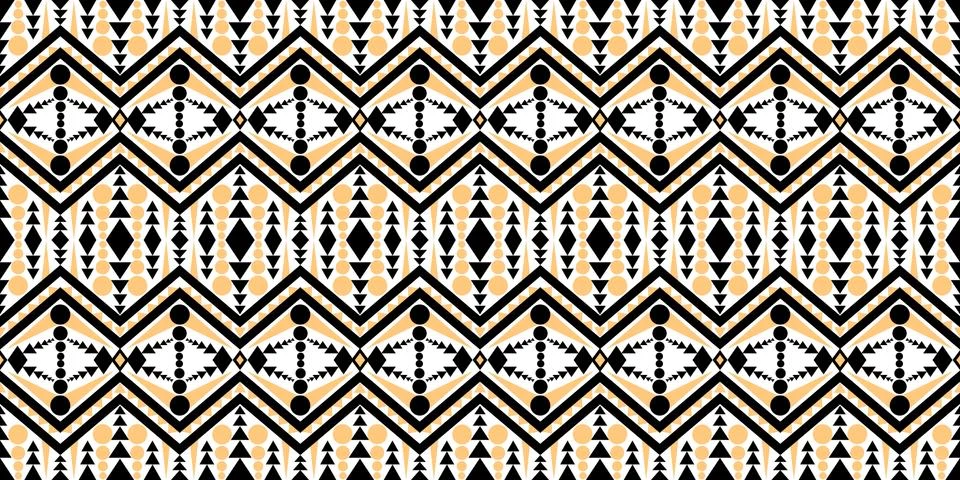 Ethnic pattern20 Stock Illustration