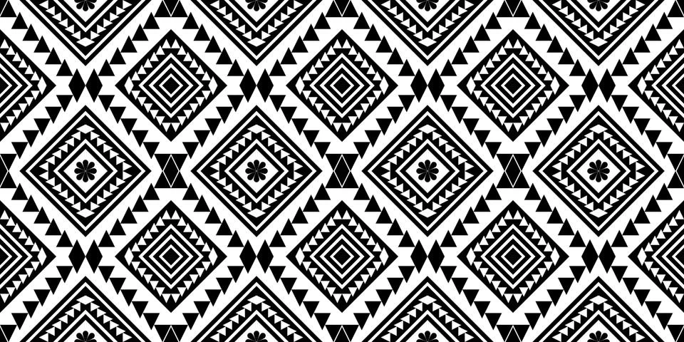 Ethnic pattern6 Stock-Illustration