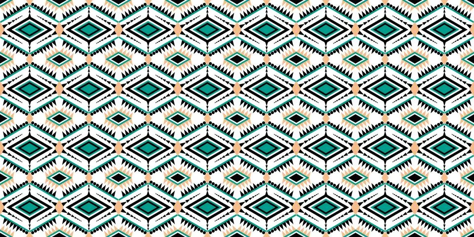 Ethnic pattern9 Stock Illustration