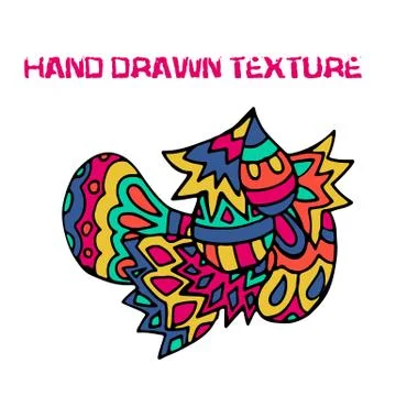 Ethnic patterns,geometric picture. Authentic Boho print. Vector illustration Stock Illustration