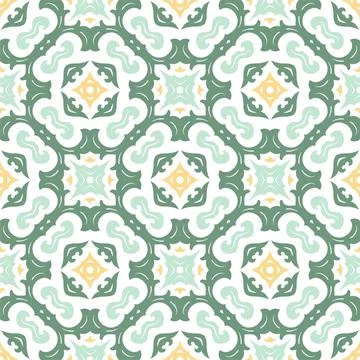Ethnic seamless background. Songket pattern ornament with vintage style Stock Illustration
