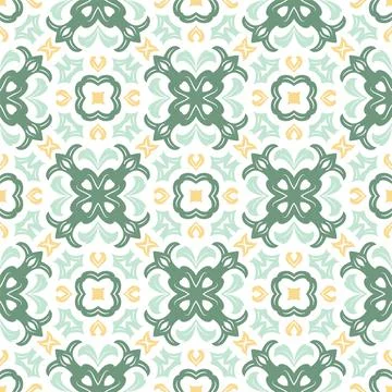 Ethnic seamless background. Songket pattern ornament with vintage style Stock Illustration