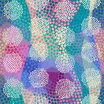 Ethnic seamless pattern in african style. Illustrazione stock