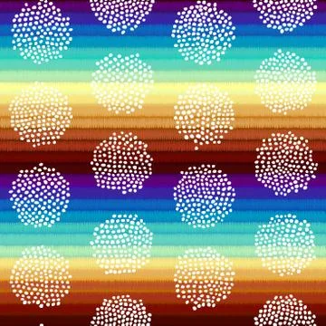 Ethnic seamless pattern in african style. Stock Illustration