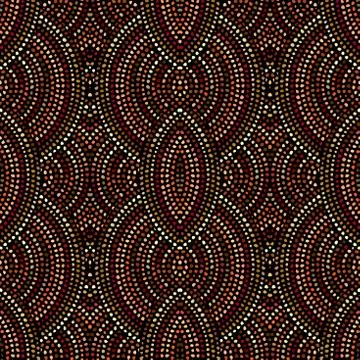 Ethnic seamless pattern in african style. Illustrazione stock