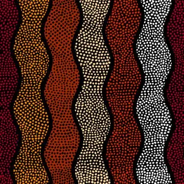 Ethnic seamless pattern in african style. Illustrazione stock