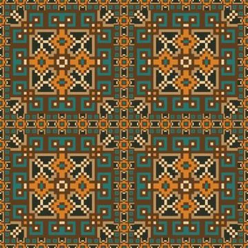 Ethnic seamless pattern background イラスト素材