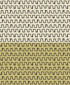 Ethnic seamless pattern. Doodle, hand drawn zigzag ornamental line, black ink Stock Illustration