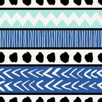 Ethnic Seamless Pattern Stock Illustration