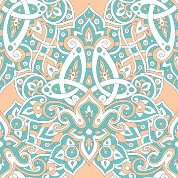 Ethnic seamless pattern. Stock Illustration