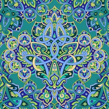 Ethnic seamless pattern. Stock-Illustration