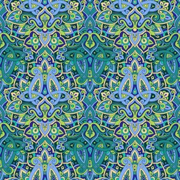 Ethnic seamless pattern. Stock Illustration