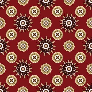 Ethnic seamless pattern Illustrazione stock