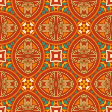 Ethnic seamless pattern. Stock Illustration
