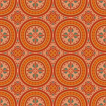 Ethnic seamless pattern. Stock Illustration