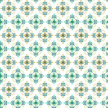 Ethnic seamless pattern Stock Illustration