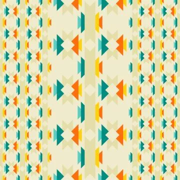 Ethnic seamless pattern in native style 스톡 일러스트