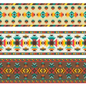 Ethnic seamless pattern in native style 스톡 일러스트